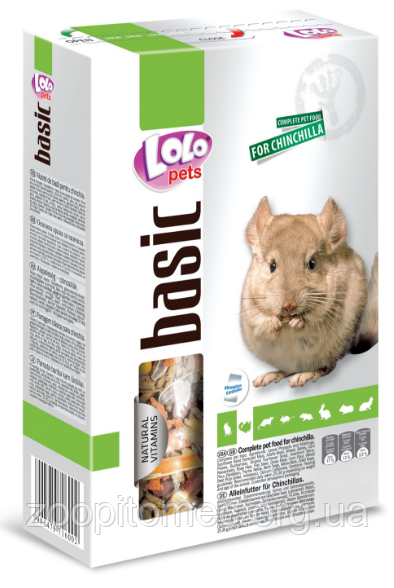 Lolo Рets (Лоло Петс) Корм для шиншил повнораціонний 1 кг