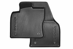 Килимки в салон передні (2 шт) гумові KODIAK