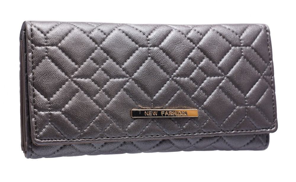 Елегантний жіночий гаманець B1359 silver