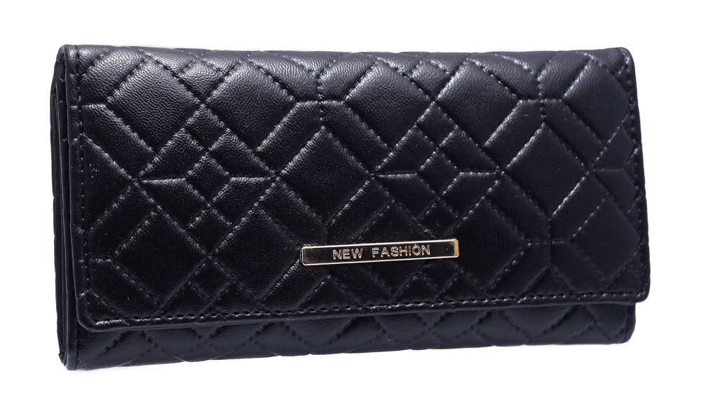 Елегантний жіночий гаманець B1359 black