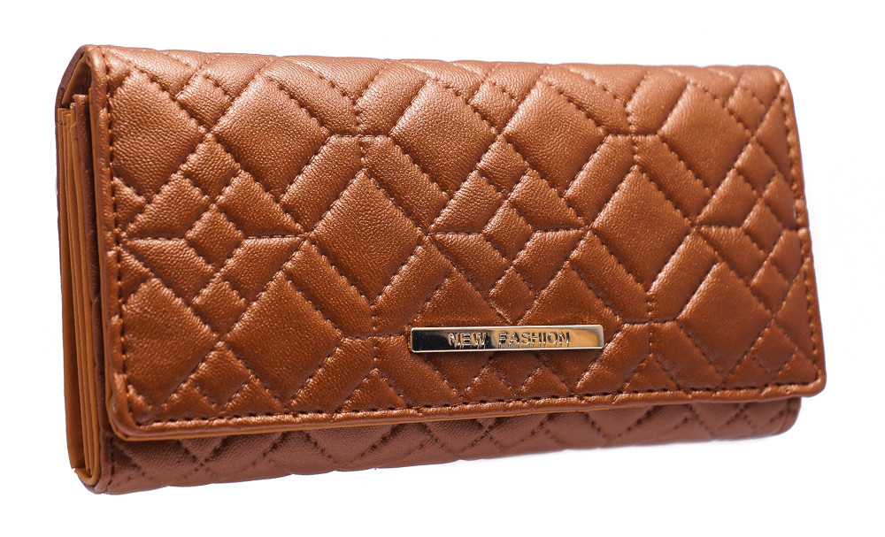 Елегантний жіночий гаманець B1359 coffee