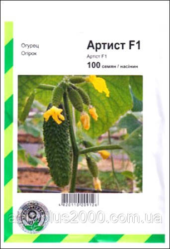 Насіння Огірок самозапильний Артист F1, 100 насінин Bejo Zaden