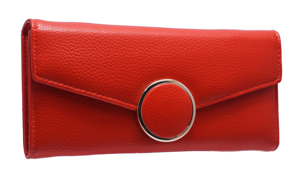 Модний жіночий гаманець K812 red