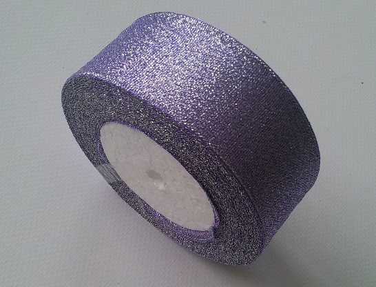 Лента люрекс 4 см фиолетовый - фото 3 - id-p41636404