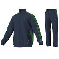 Синий мужской спортивный Adidas TRACKSUIT BASIC 3S ,5L, G81055