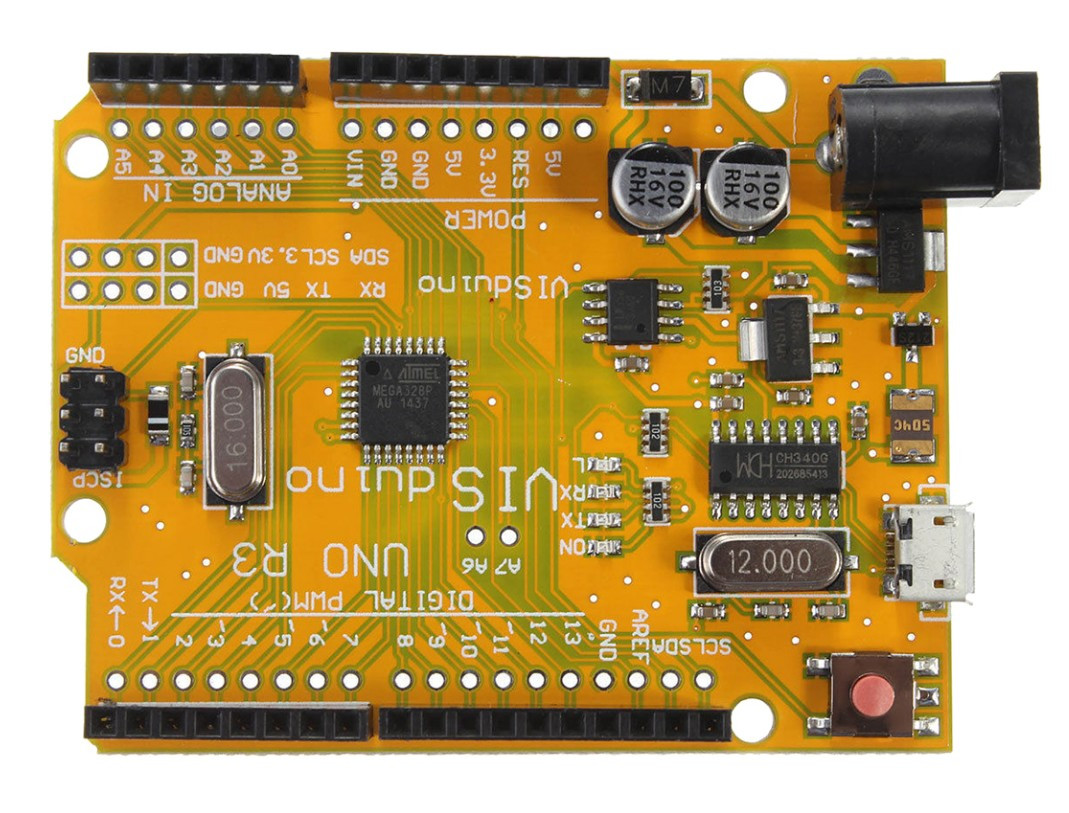 Модуль arduino UNO R3 ATMEGA328P CH340 Micro USB