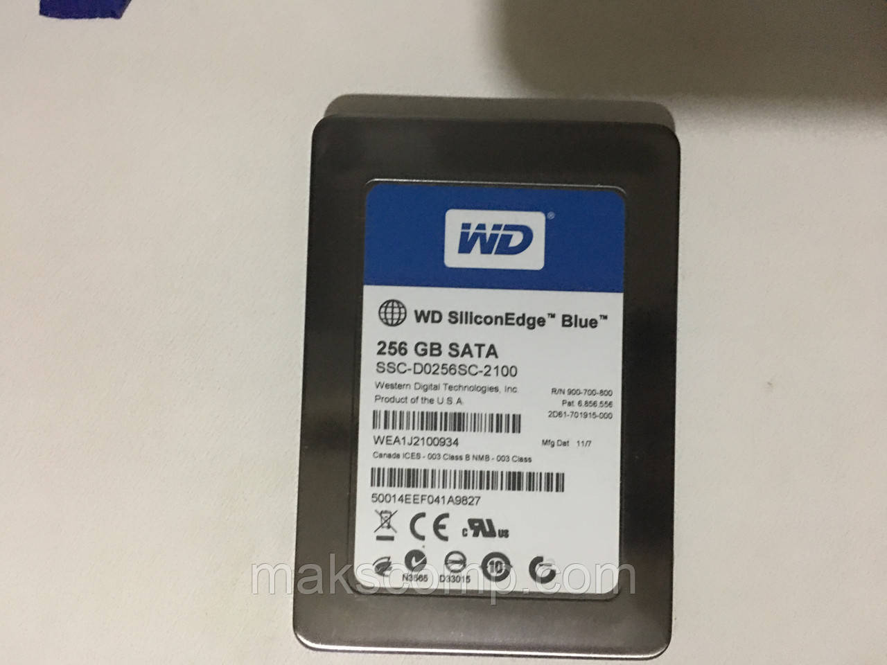 SSD WD SiliconEdge 256GB 2.5" SATAII MLC (SSC-D0256SC-2100)