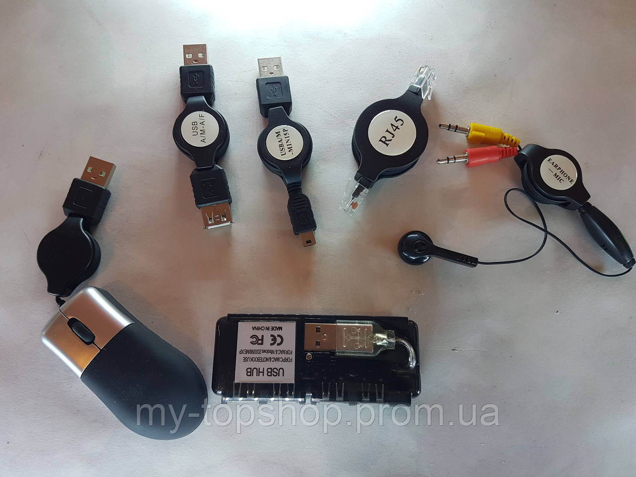 Портативный универсальный дорожный набор 7 в 1 (Portable USB Kit 7 in 1) - фото 6 - id-p588424263