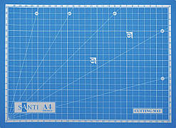 Килимок самовідновлюваний для різання А4 952425 Santi