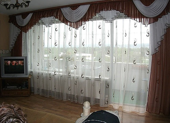 Ламбрекен 4 м для залу вітальні