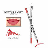 Олівець для губ Revers CONTOUR & MATT, фото 6