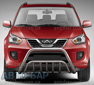 Кенгурник на Chery Tiggo (c 2012--) Чорний Тіго