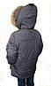 Зимова куртка для хлопчика з підстібкою 152 р, фото 6