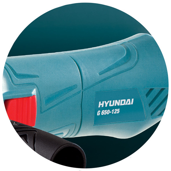 Угловая шлифмашина Hyundai G 650-125 - фото 2 - id-p588469358