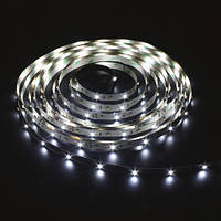 Стрічка LED LS613/LED-RL 120SMD(3528)/m 9.6 W/m 12V 5m*10*3.8 mm білий на білому IP65 (блістер) FERON