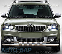 Кенгурятник на Skoda Yeti (с 2009--) Шкода Ети