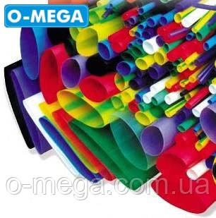 Термоусадкова трубка ø4,0/2,0 мм, зелена, довжина 1 метр