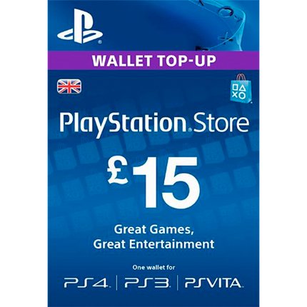 Playstation Network Card £15 (UK), фото 2