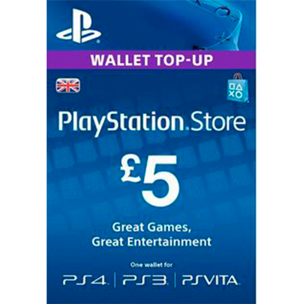 Playstation Network Card £5 (UK)