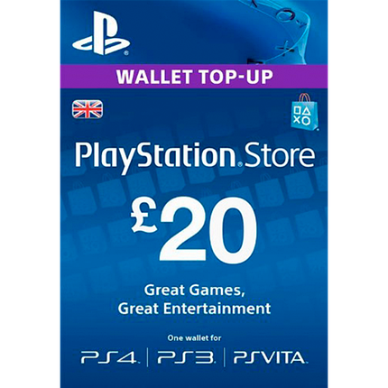 Playstation Network Card £20 (UK), фото 2