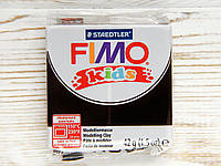 Фимо Кидс полимерная глина Fimo Kids 9, черный. Германия.