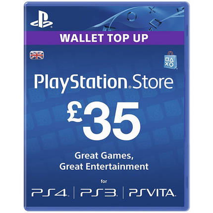 Playstation Network Card £35 (UK), фото 2