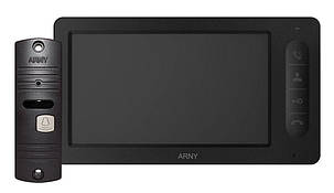 Комплект відеодомофона ARNY AVD-7005 Black, фото 1