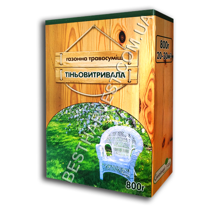 Насіння газонної трави «Тіньовитривала» 800 г, фото 1