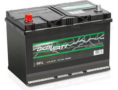 Акумулятор GIGAWATT 91 Ah (Гігават) 91 Ампер GW 0185759101