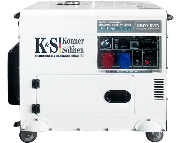 Дизельні генератори KONNER&SOHNEN KS 9200HDES-1/3 ATSR, фото 2