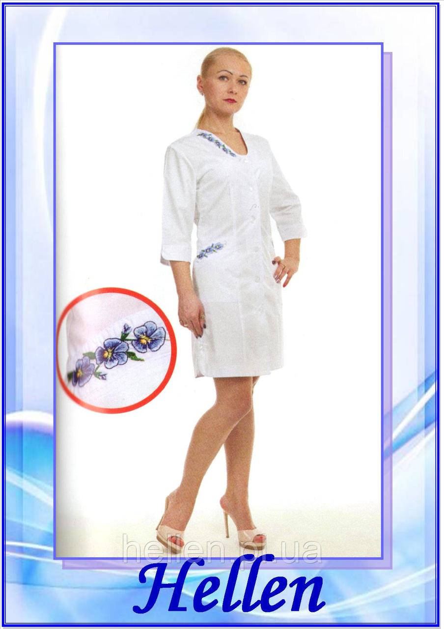 Халат медичний (з вишивкою)