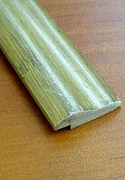 Бамбуковий молдинг для обробки країв, сіро-зелений