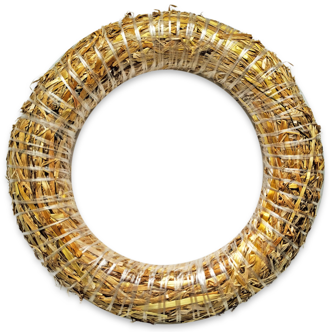 Віночок з соломи (45см) основа/заготівля, фото 1