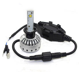 H1 Mini Size LED Headlight Premium Short (~5000Lm) CREE-XHP50+Canbus Function