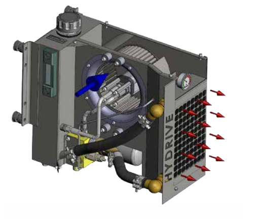 Гидравлическая система с масляным радиатором Hydrive 2010 BL512819 - фото 2 - id-p588588800