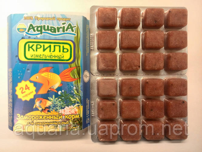 Криль измельченный Замороженный корм для аквариумных рыб, цена 20 грн ...