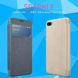 Шкіряний чохол Nillkin Sparkle для Asus Zenfone 4 Max ZC554KL (2 кольори)