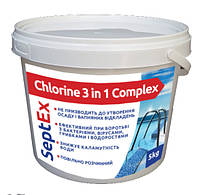 Мультитаб Chlorine 3 in 1 Complex 200, таб, 5кг
