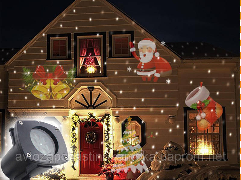 Лазерний проектор STAR SHOWER LED 48 візерунків Супер ціна EAE