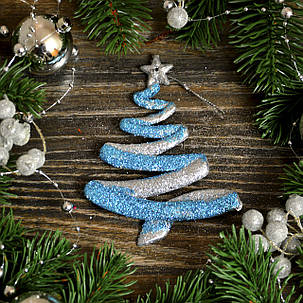 Новорічна прикраса Ялинка модерн мікс 0132, фото 1