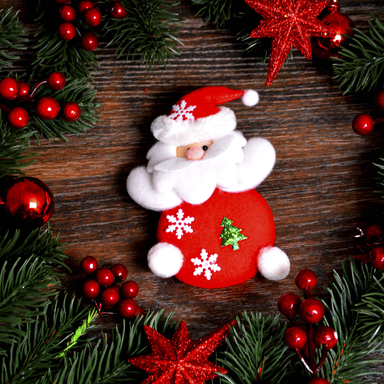 Новорічна прикраса Дід мороз 0103