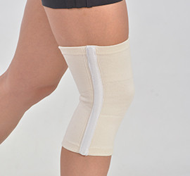 Наколінник з ребрами вовняний (S - 30-33см), фото 1