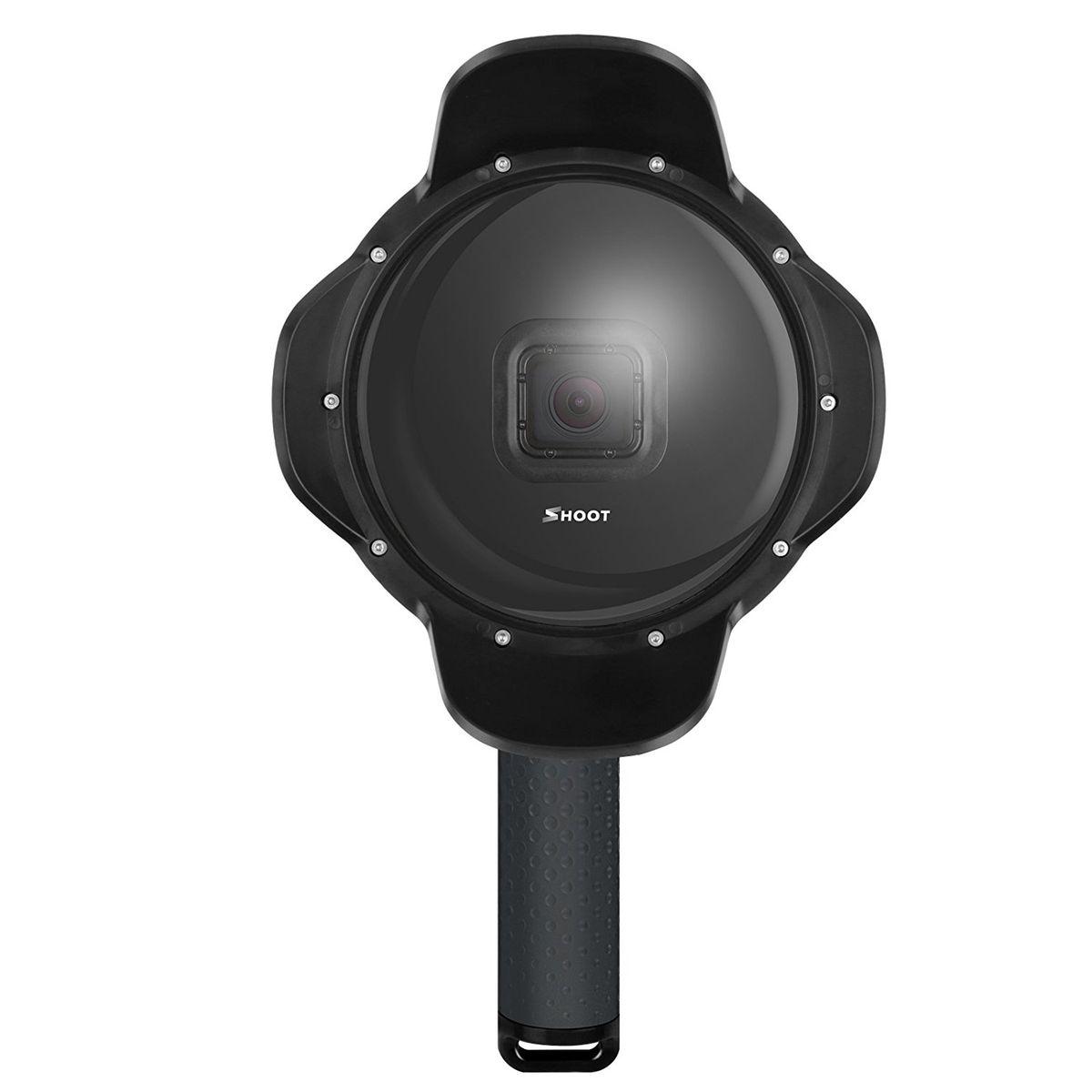 Підводний бокс DOME PORT від SHOOT для камер GoPro Hero 5, 6, 7 – (20 см – з блендою) ver. 2 (код № XTGP376B)