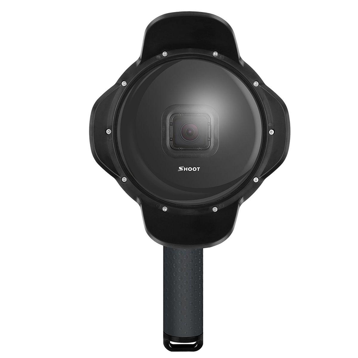 Підводний бокс DOME PORT від SHOOT для камер GoPro Hero 5, 6, 7 – (20 см – з блендою) ver. 2 (код № XTGP376B), фото 1