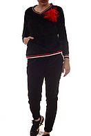  АКЦИЯ!!! Новая цена 12,5Є!!Прогулочные велюровые костюмы оптом One love 8