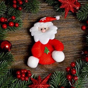 Новорічна прикраса Дід мороз "великі ніжки" 0316, фото 2
