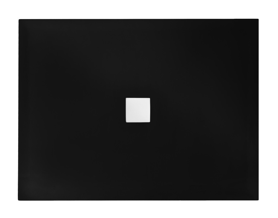 Душевой прямоугольный поддон NOX 100х80х3.5 черный ultraslim BESCO PMD PIRAMIDA - фото 2 - id-p588822631