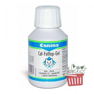 Canina (Каніна) Cat Felltop Gel лікування проблем із шерстю та шкірою — вітаміни для котів