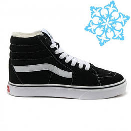 Зимові Vans old school з хутром