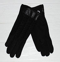 Стильні жіночі рукавички з в'язання язки і трикотажу